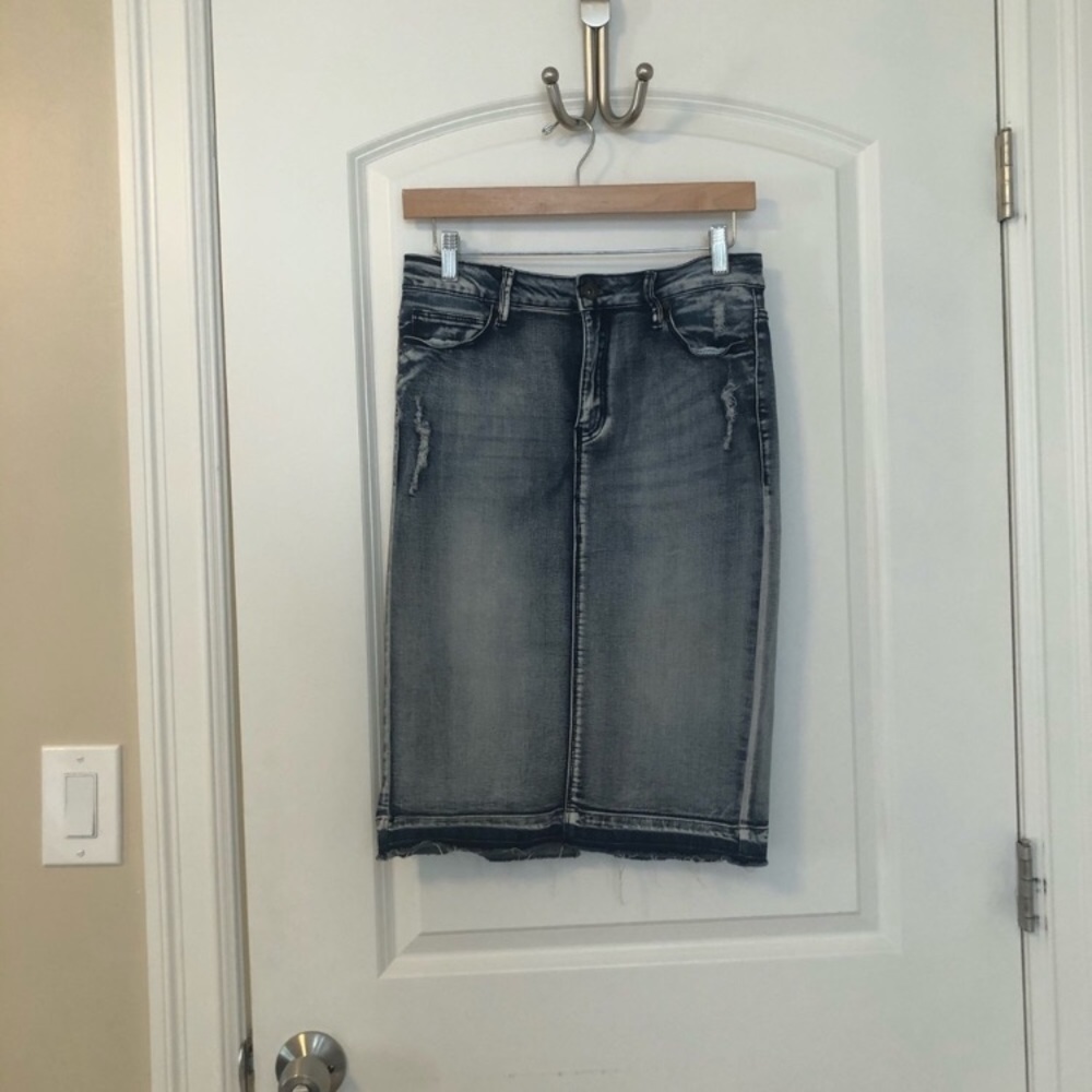 Love culture denim skirt